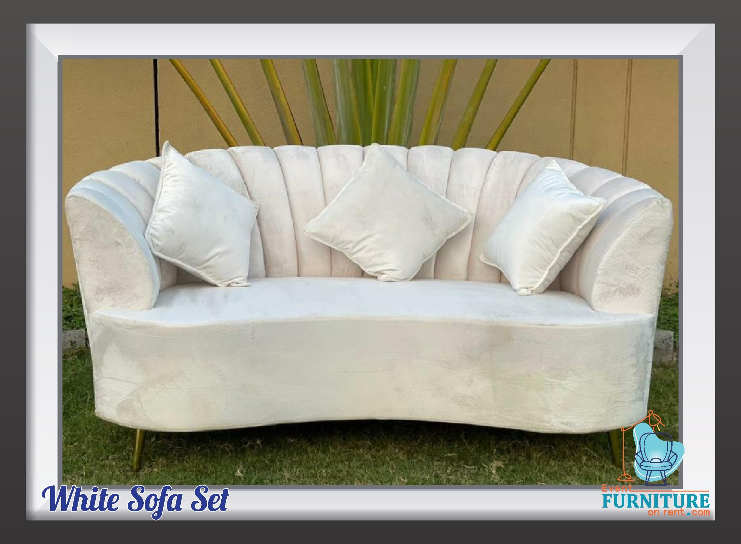 White Sofa Set Sbh 05 Furniture On